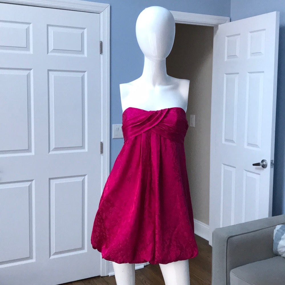 Hot Pink Leopard Party Girl Dress, Size Small